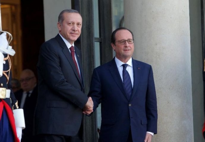 Erdogan i Hollande: Odlučni u zajedničkoj borbi protiv terorizma