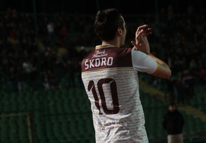 Alen Škoro odigrao oproštajnu utakmicu za Sarajevo protiv Galatasaraya