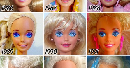 56 godina od kako je predstavljena prva Barbie lutka: Pogledajte njenu fascinantnu transformaciju kroz vrijeme