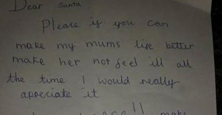 Djevojčica svima pokazala šta je životna vrijednost: Evo šta je zatražila od Djeda Mraza