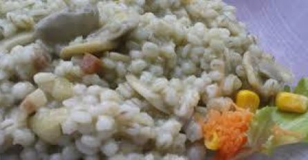 Orzotto- rižoto od ječma 
