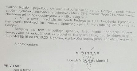 Vlada FBiH opet krši zakon: Zanemarili konkurs i imenovali podobne u UO UKCS