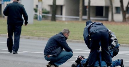 Policajac pao s motora prije prolaska Bidena, američki snajperisti raspoređeni po Zagrebu 