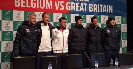 Davis Cup: Niske temperature u Gentu, Britanci u jaknama i kapama 