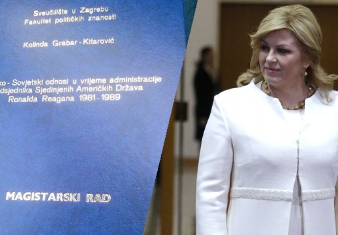 Predsjednica Hrvatske upisuje doktorat na FPN-u, morat će ići na redovna predavanja i pisati eseje!