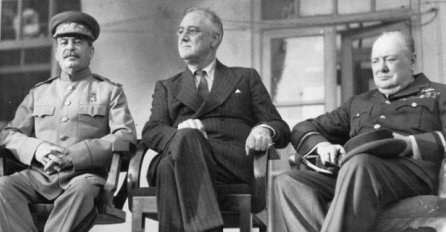 Na današnji da 1943. godine: Teheranska konferencija, Roosevelt - Churchill - Staljin