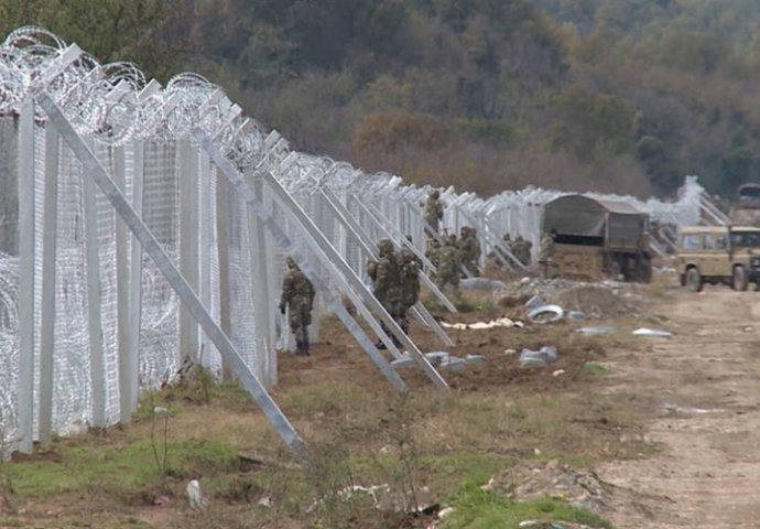 Završena ograda na makedonsko-grčkoj granici