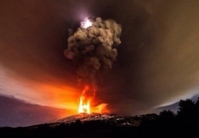 BUĐENJE ZVIJERI: Spektakularna erupcija vulkana Etna