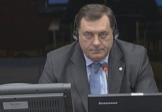  Dodik u Haškom tribunalu: Izetbegović uveo narod u rat