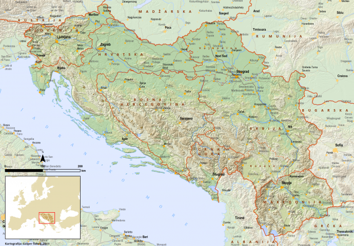 Na prostoru bivše Jugoslavije živi oko 1,8 miliona stanovnika manje nego 1991.