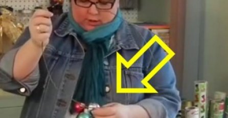 Nanizala je nekoliko kuglica na vješalicu, zatim je napravila nešto što će vas oduševiti (VIDEO) 
