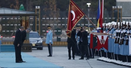 Erdogan uz najviše počasti u Ankari primio Čovića i Izetbegovića