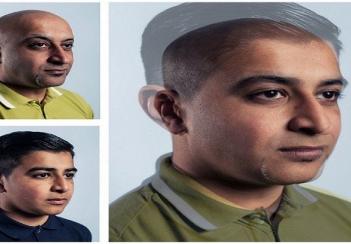 Pokušao je da spoji fotografije očeva i sinova a ono što je dobio ostavilo ga je bez teksta