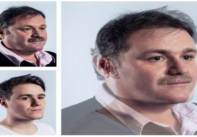 Pokušao je da spoji fotografije očeva i sinova a ono što je dobio ostavilo ga je bez teksta