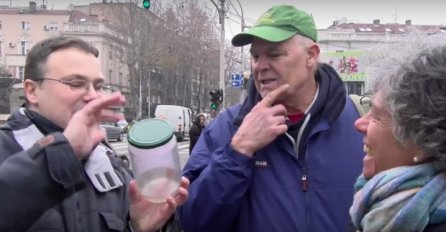 Prodavao maglu u teglama: Ovako su reagovali Beograđani (VIDEO)