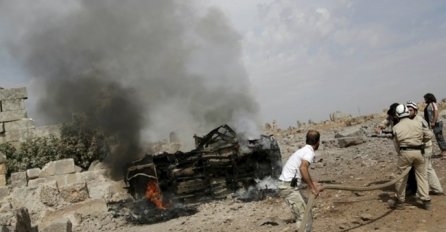 Na desetine poginulih u ruskim zračnim napadima u Halepu, bombardovan i Damask