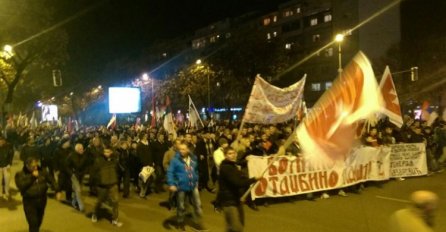 Anti-NATO skup završen čitanjem testamenta Sv. Petra Cetinjskog