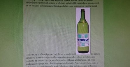 Mogu li ćumur i petrolej izliječiti sidu i rak?!