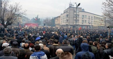 Kosovska opozicija održala protest protiv sporazuma o ZSO