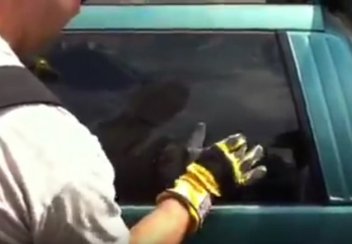 U slučaju opasnosti: Pogledajte kako možete razbiti prozor na automobilu samo jednim prstom