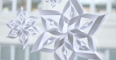Budite kreativni: Uzmite komad papira i napravite ovu fenomenalnu 3D pahuljicu
