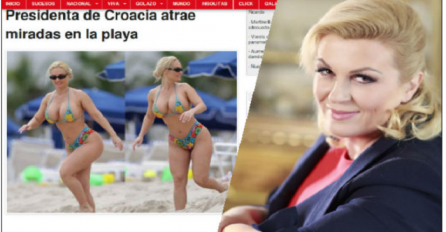Predsjednica Kolinda "plijeni pažnju oblinama": Evo kako su je zamijenili sa bivšom striptizetom