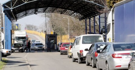 Pojačan promet vozila na graničnim prijelazima