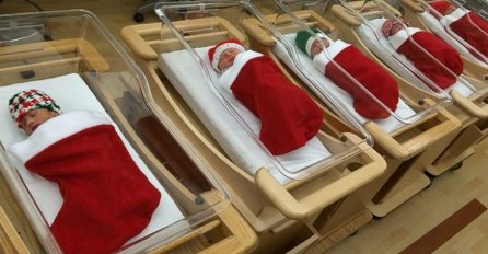 Kao u bajci: Bolnica roditeljima novorođenčad uručila kao novogodišnji poklon