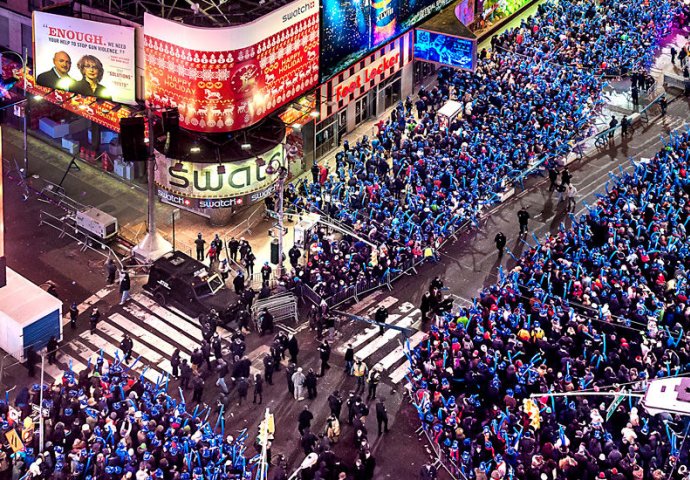 Doček Nove godine na Times Squareu osiguravaju snajperisti i preko 6.000 policajaca