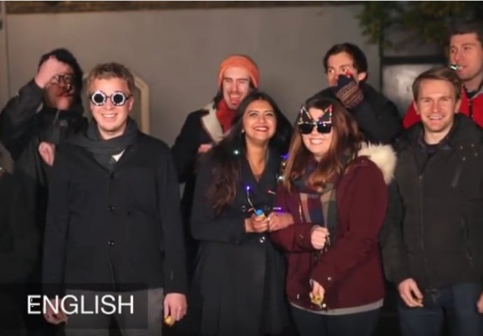  Naučite čestitati Novu godinu na 27 različitih jezika (VIDEO) 