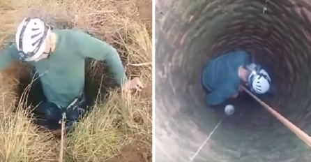 Bosanac se spustio u bunar, pogledajte šta je iz njega izvukao (VIDEO)