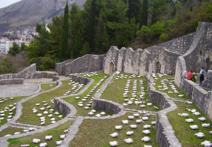 The Partisan Memorial Cemetery, Mostar