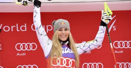 Lindsey Vonn ušla u historiju spust trka u Svjetskom kupu