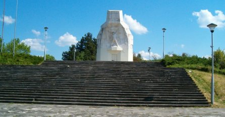 The monument on Banj brdo, Banja Luka