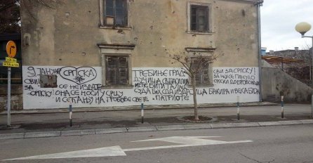 Osvanuli nacionalistički grafiti u Trebinju