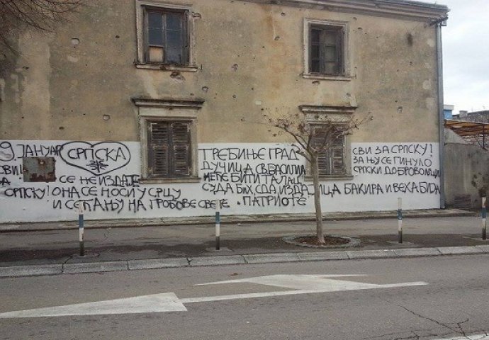 Osvanuli nacionalistički grafiti u Trebinju