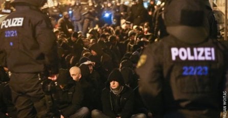 Veliki protest u Lajpcigu zbog migranata