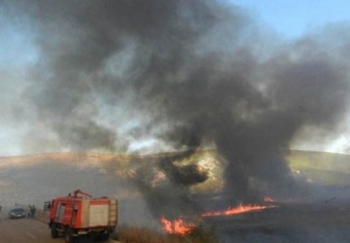 Ugašen požar na Hutovu blatu