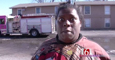 (VIDEO) U požaru izgubila dom, a onda je izjavom za medije postala senzacija preko noći