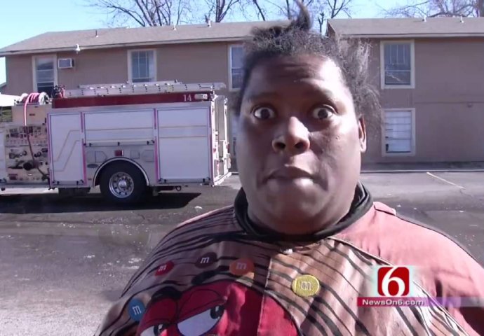 (VIDEO) U požaru izgubila dom, a onda je izjavom za medije postala senzacija preko noći