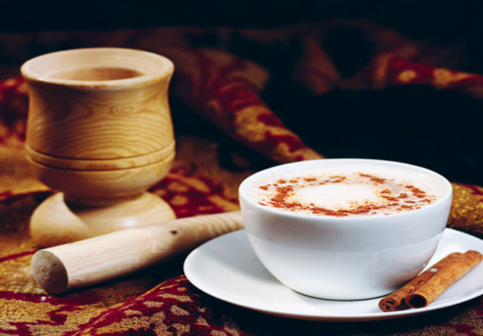 Salep - Hot Milk With Cinammon