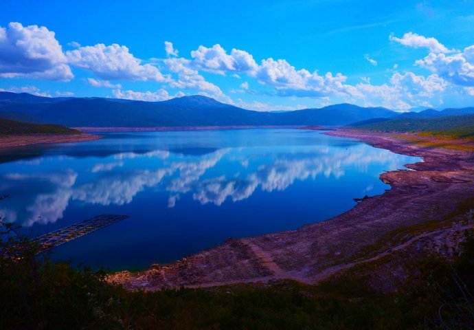Bileća Lake, Bosnia and Herzegovina