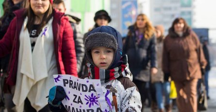 Zenica: Mirna šetnja za Mahira