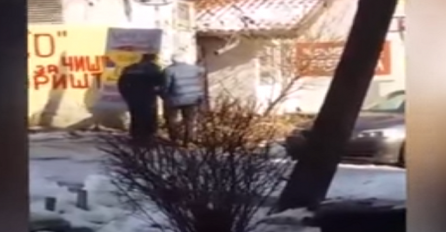 Stravičan video: Ovo je trenutak kada je policija opkolila pekara, a on sebi pucao u grudi