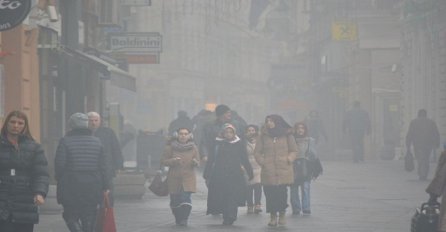  U narednih 48 sati ne očekuje se značajnije poboljšanje kvaliteta zraka