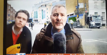 Bananom provocirao novinara u programu uživo, a onda je osjetio njegov bijes (VIDEO)