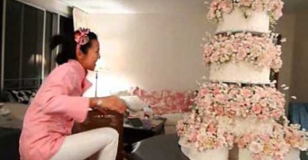 Oduzima dah: Da li je ovo najljepša svadbena torta koju ste ikada vidjeli?