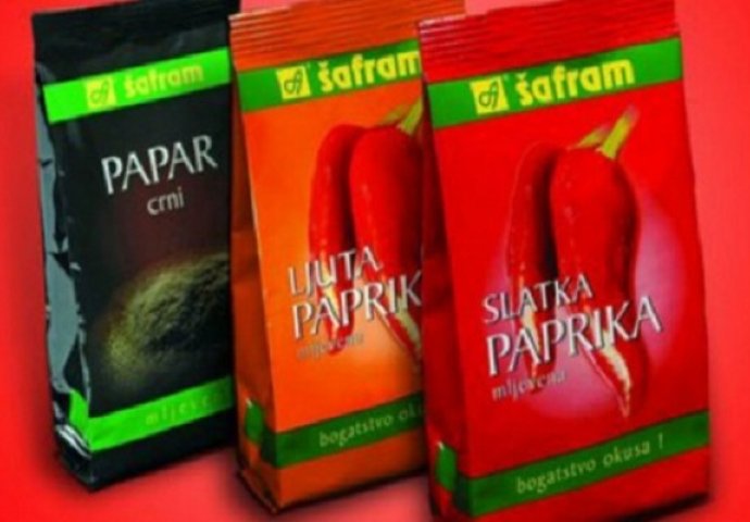  Zbog aflatoksina s bh. tržišta povlači se tucana ljuta paprika Šafram