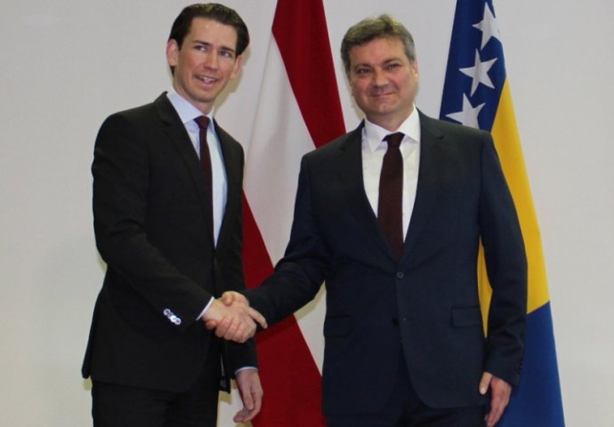 Zvizdić i Kurz: BiH i Austrija bez otvorenih pitanja