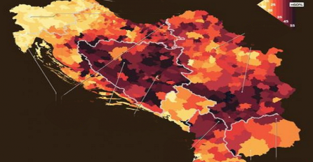 Ovo su crne rupe zapadnog Balkana: Na mapi nezaposlenosti, evo gdje se nalazi BiH